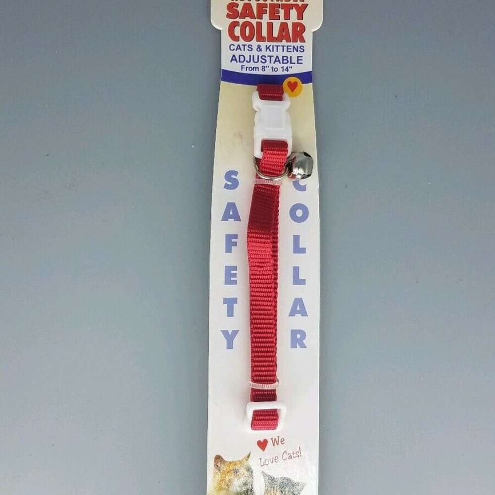 Breakaway Adjustable Safety Collar For Cats